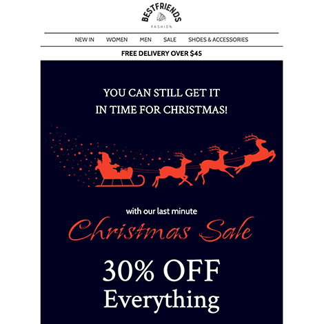 Last Minute Christmas Sale